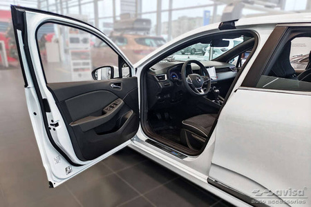 Nakładki progowe do Renault Clio V (Stal)