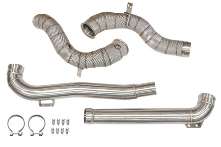 Downpipe Mercedes Benz AMG GT GTS S/C/R 2012+ Heat Shield