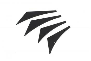 Uniwersalny splitter przedniego zderzaka 4cz.