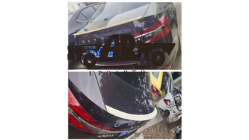 Lotka Lip Spoiler Gloss Black SKODA SUPERB III 2020-obecnie