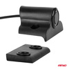 Zestaw czujników parkowania cofania LED 4 sensory czarne 19 mm TRUCK BUS AMIO-02279