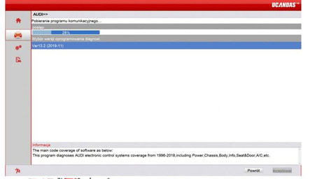 Interfejs skaner tester diagnostyczny VDM UCANDAS POLSKI 
