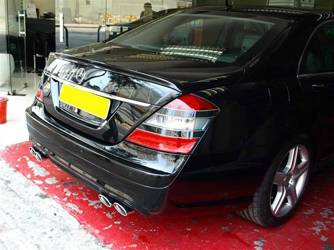 Lotka Lip Spoiler - Mercedes-Benz S-Class W221 06-13