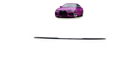 Lotka Lip Spoiler Matt Black BMW 4 G22 2020-obecnie