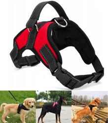 MOCNE SZELKI DLA PSA BEZUCISKOWE REGULOWANE XL