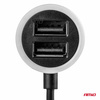 Ładowarka samochodowa 12V 24V USB-C + 2x USB 2.4A PRO-3 AMIO-02058