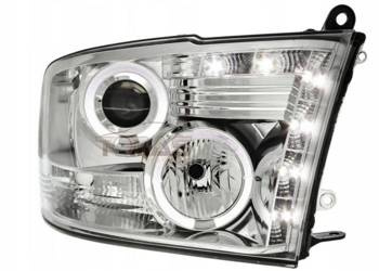 Reflektory lampy przednie Dodge Ram 09-11 Angel Ey