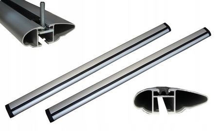 Belki bagażnik bazowy na relingi zintegorwane ALU