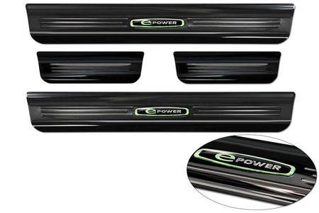 Nakładki progowe do Tesla Model S