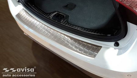Nakładka na zderzak tylny do Volvo V60 (Stal)