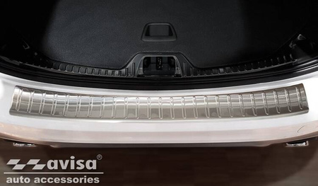 Nakładka na zderzak tylny do Volvo V60 (Stal)