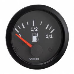 Wskaźnik poziomu paliwa VDO rurowy 52mm 12V