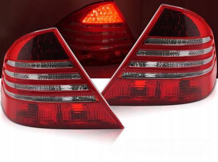 Lampy diodowe RED-SMOKE LED do Mercedes W220 98-05