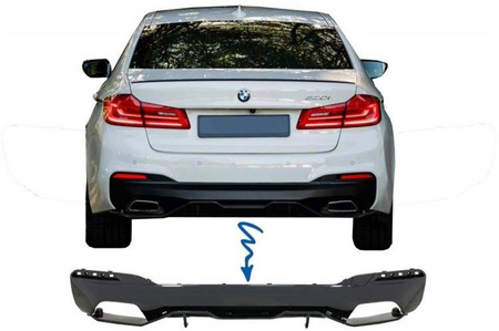 DYFUZOR BMW G30/G31 SEDAN/TOURING 17- PIANO BLACK