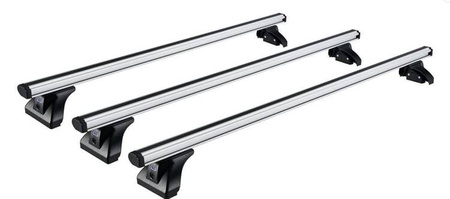 Bagażnik do Renault Trafic II i III ( 01-14;14- ) H2 Opel Vivaro I i II ( 01-19 ) H2 Fiat Talento i Nissan NV300 ( 16- ) i Primastar I i II ( 01-16;21- ) H2 - z podwyższonym dachem CRUZ AluCargo AF3-138