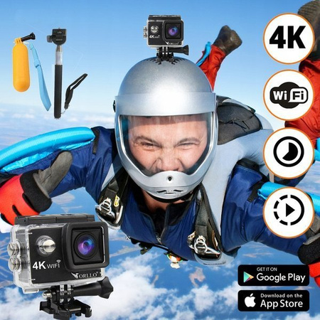 Kamera Sportowa Sony 4K Full HD ORLLO XPRO-GO+