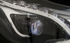 LAMPY MERCEDES W212 13-16 BLACK DRL FULL LED LIFT