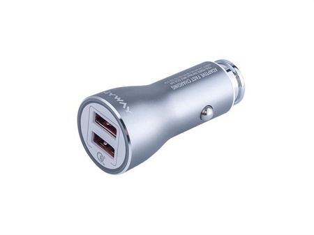 Ładowarka MYWAY 12/24V QC3.0 2x USB Auto -ID, max 4.2A + kabel USB > micro USB