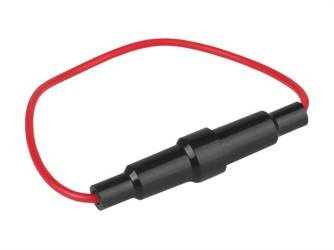 Oprawa bezpiecznika szklanego 32 mm z przewodem