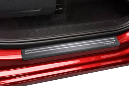 progi 2 LINE do Skoda Fabia IV Hatchback(5) (2022-) - Satin Black&White