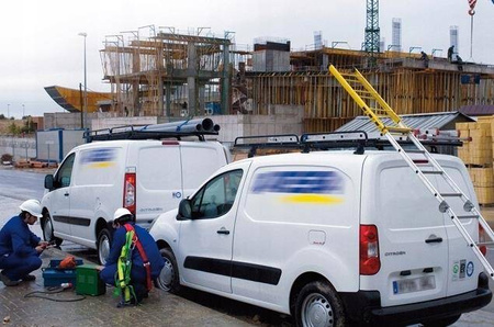 Platforma na dach bagażowa dachowa Fiat Ducato L1H