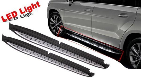 STOPNIE PROGOWE MERCEDES X166 Gl 12-16 GLS 16- LED