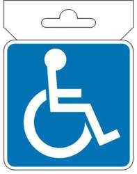 Naklejka na szybę - Inwalida