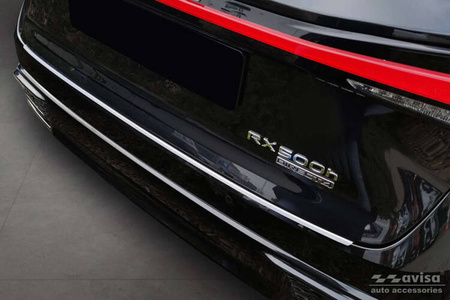 Nakładka na zderzak tylny do Lexus RX V (Stal)
