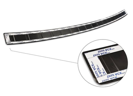 Nakładka na zderzak tylny do Volkswagen Caddy 4 (Czarna)