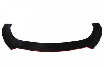 Uniwersalny splitter przedniego zderzaka gloss black
