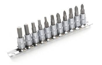 Zestaw Bitów 1/4" 11cz. KD10240