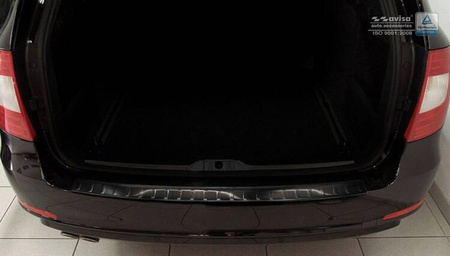 Nakładka na zderzak tylny Skoda Superb 2 Kombi (Czarna)
