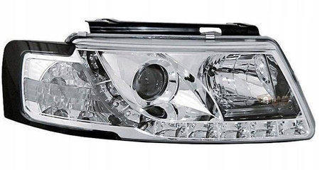 Reflektory przednie VW Passat B5 3B CHROM DAYLIGHT