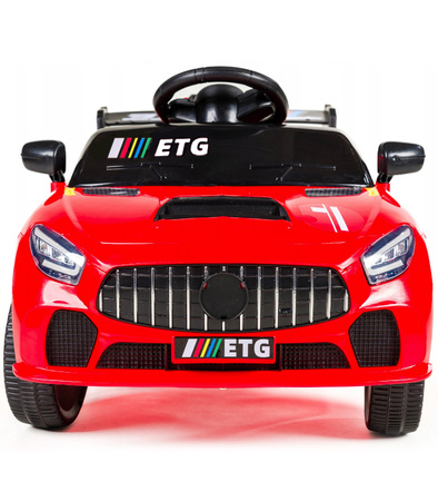 AUTO NA AKUMULATOR SAMOCHÓD CABRIO ELEKTRYCZNY SOLIDNY SPOILER PILOT LED BUJAK WOLNY START