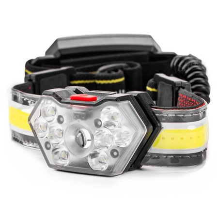 Latarka lampa czołowa LED LH04 AMIO-02826