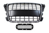 GRILL AUDI A3 8P S8-STYLE CHROMED BLACK (09-12)