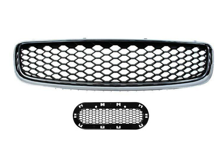 GRILL AUDI TT 8N RS-STYLE CHROME-BLACK (98-06)