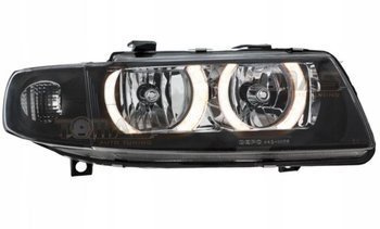 Reflektory lampy przednie Seat Leon Ringi Black