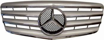 GRILL PRZEDNIE MERCEDES W211 06-09 CHROM/SILVER