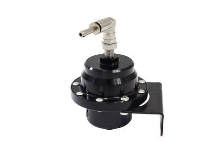 Regulator ciśnienia paliwa TurboWorks AN6 + zegar BLACK