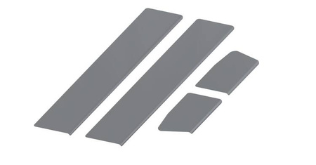 Progi 2 Line Kia Picanto III Hatchback 5 2017- - Połysk