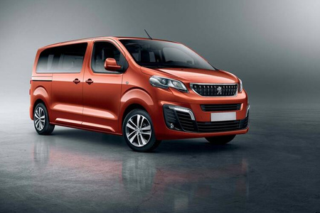 Peugeot Traveller Czarna Nakładka (listwa) ochronna na zderzak tylny