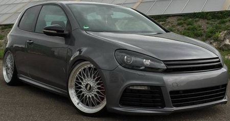 ZDERZAK VW GOLF 6 R20 LOOK ABS LED DRL + SRA