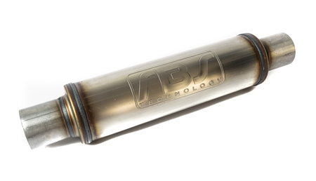 Tłumik przelotowy RBS Technology 2,5" okr? gły