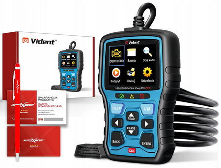 Tester skaner diagnostyczny Vident IEASY310PRO J.POLSKI