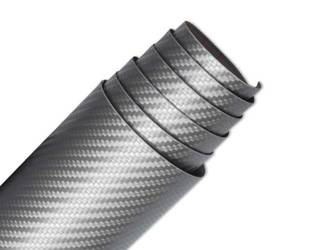 38 x 50 cm Srebrny Carbon Satynowy 3D