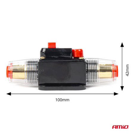 Samochodowy bezpiecznik automatyczny 125A 12V 24V 48V AMIO-03822