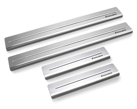 Progi Long Line Dacia Logan II FL Sedan 4 2016- - Satin