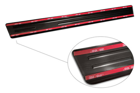 Nakładki progowe do Renault Clio V (Stal)