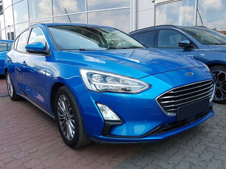 Nakładka na zderzak tylny do Ford Focus 4 Hatchback (Stal)